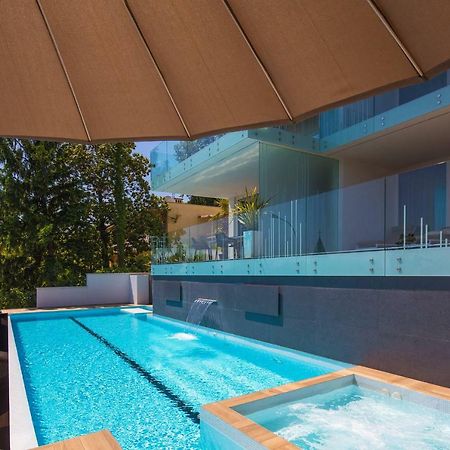 Opatija Deluxe Apartment with swimming pool Bagian luar foto